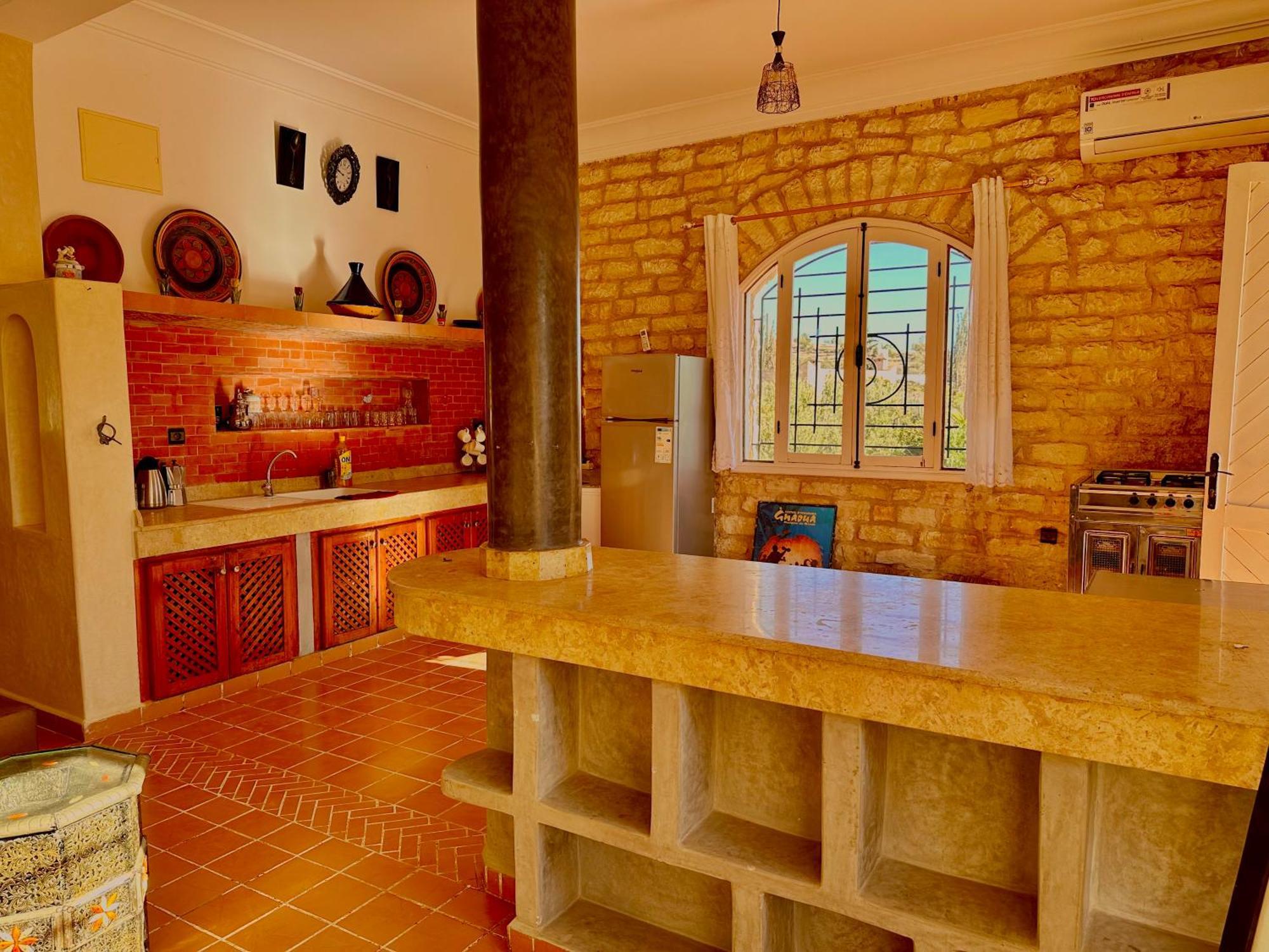 Quiet Oasis Luxury Stone Villa With Panoramic Views Near エッサウィラ エクステリア 写真
