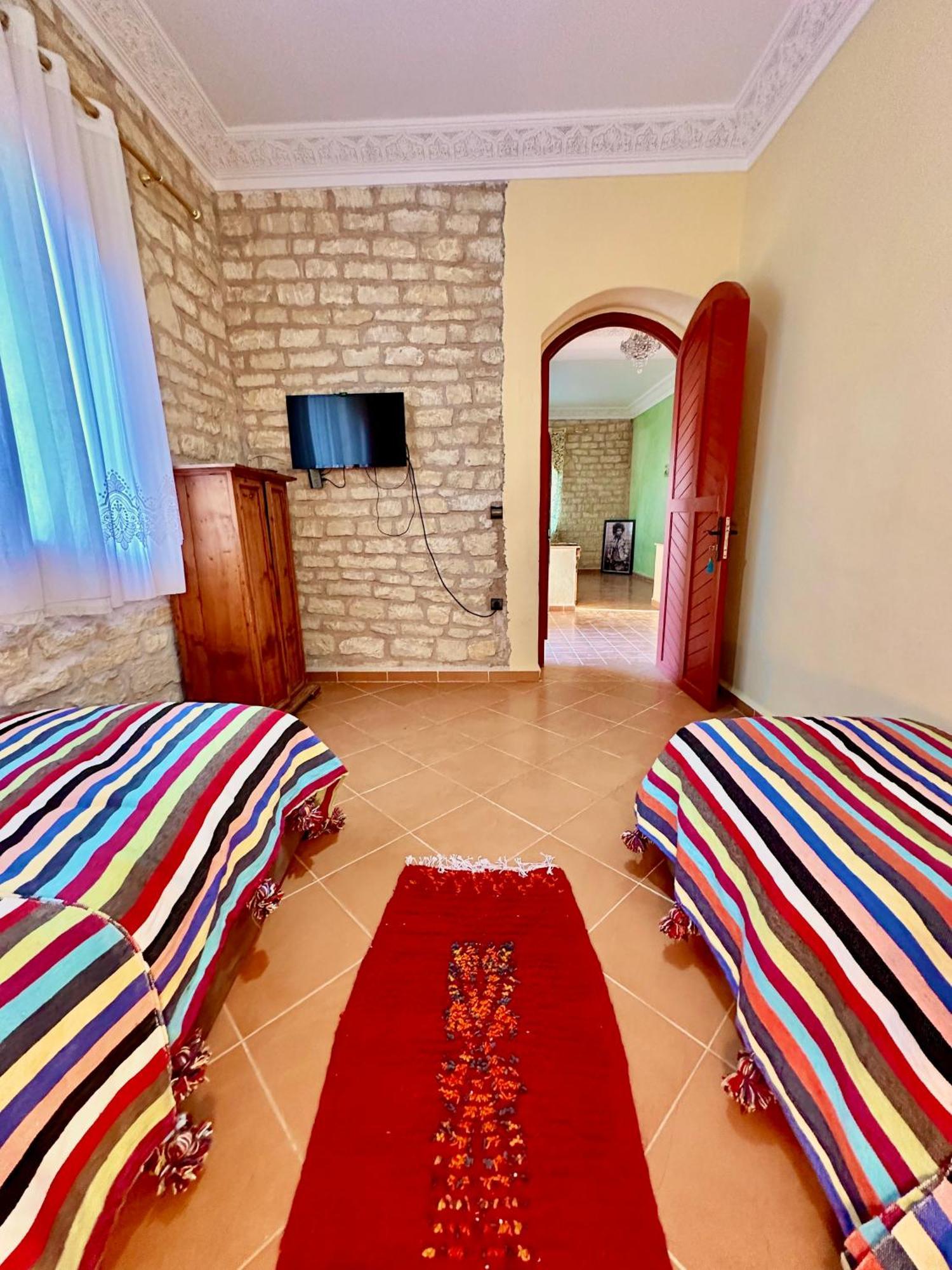 Quiet Oasis Luxury Stone Villa With Panoramic Views Near エッサウィラ エクステリア 写真